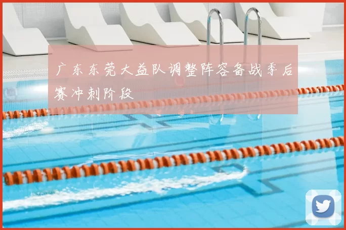 广东东莞大益队调整阵容备战季后赛冲刺阶段